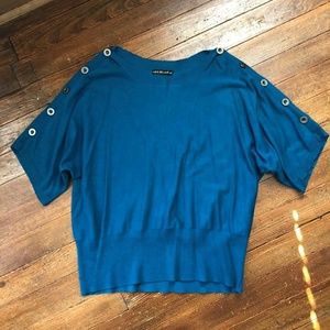 United States Sweater teal womens size 2x